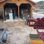2017-Frühjahr Vorbereitung Bau Stuhl- und Tischelager, Aussenarbeiten